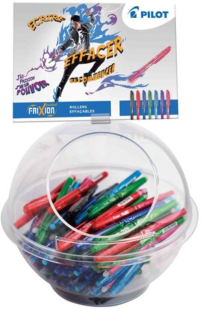 Stylo roller FRIXION POINT, présentoir de 108 pièces PILOT