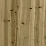 vidaXL Canapé central 120x80 cm bois de pin imprégné