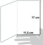 Carte Vive Saint Nicolas Bonne fête avec Enveloppe
