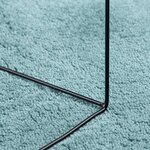 vidaXL Tapis OVIEDO à poils courts vert Ø 120 cm
