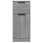vidaXL Buffet Sonoma gris 30x30x70 cm Bois d'ingénierie
