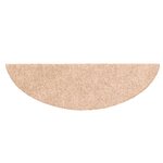 vidaXL Tapis autoadhésifs de marches 5 Pièces Marron 56x17x3cm Aiguilleté