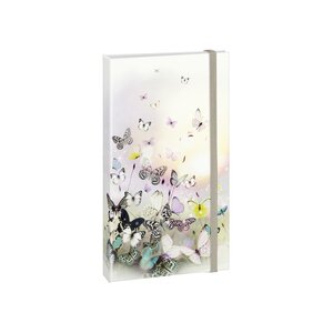 Chacha - pense-bête multiblocs 50 feuilles - 9.5x16.5cm - crayon - papillons