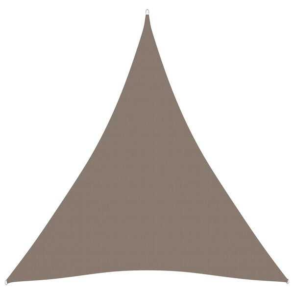 vidaXL Voile de parasol Tissu Oxford triangulaire 3 6x3 6x3 6 m Bleu