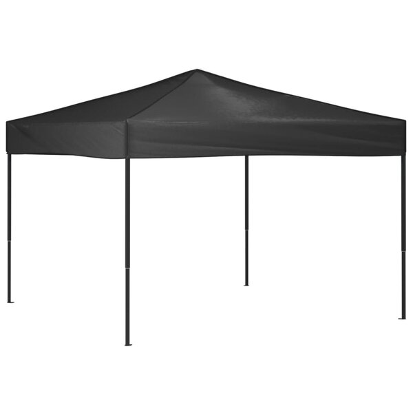 vidaXL Tente de réception pliable Anthracite 3x3 m