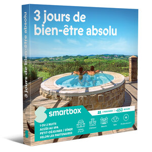 SMARTBOX - Coffret Cadeau 3 jours de bien-être absolu - Séjour