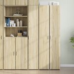 vidaXL Buffet haut chêne sonoma 30x42 5x185 cm bois d'ingénierie