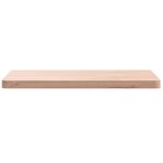 vidaXL Dessus de table 50x50x2 5 cm carré bois massif de hêtre