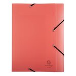Boite De Classement Cartobox Livrée À Plat Dos 40mm Polypropylène Chromaline Pastel - A4 - Couleurs Assorties - X 10 - Exacompta