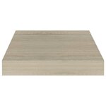 vidaXL Étagère flottante murale chêne 23x23 5x3 8 cm MDF