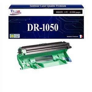 Kit Tambour compatible avec Brother DR1050 pour Brother DCP1510 DCP1512 DCP1610W DCP1612W - 10 000 pages - T3AZUR