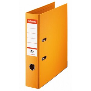 Classeur à levier No.1 VIVIDA A4 polypropylène, Dos 75 mm Capacité 500 feuilles - Jaune