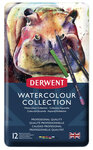 Crayon et bâtonnet aquarellable Derwent WaterColour 12 pieces