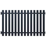 vidaXL Panneau clôture Anthracite 170 5x100 cm Acier enduit de poudre