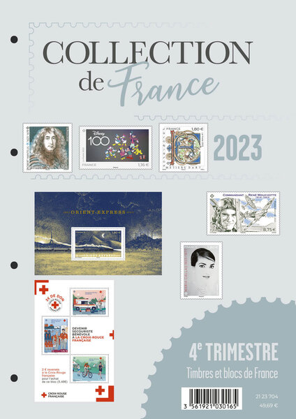 Collection de France 4ème trimestre 2023