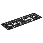 vidaXL Marches d'escalier 10 Pièces 25x75 cm caoutchouc