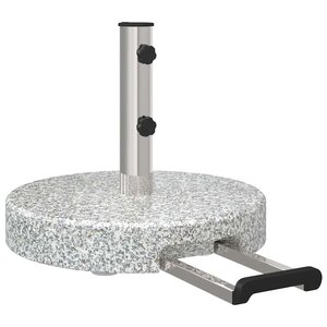 vidaXL Pied de parasol Gris Ø 45 x 37 5 cm Granite