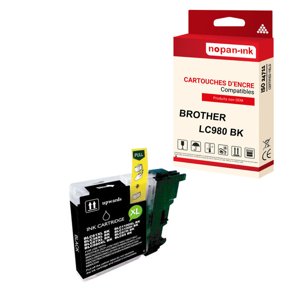 Nopan-ink - x1 cartouche brother lc1100 xl lc1100xl compatible