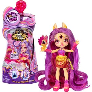 Moose Toys 15700 - Magic Mixies Galaxy Hair Pixlings Poupée Fiery Firensa