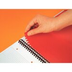 Cahier International Notebook A4+ couverture polypropylène - double spirale - 160 pages - ligné - compatible SCRIBZEE®