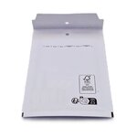 Lot de 10 pochettes ( enveloppes ) à bulles a/1 : 95 x 165 mm en kraft blanc