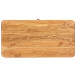 vidaXL Table basse 100x50x40 cm Bois d'acacia massif