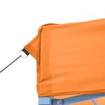 vidaXL Tente de réception pliable escamotable orange 440x292x315 cm