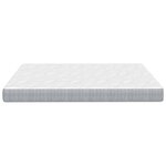 vidaXL Matelas à ressorts ensachés moyen 200x200 cm