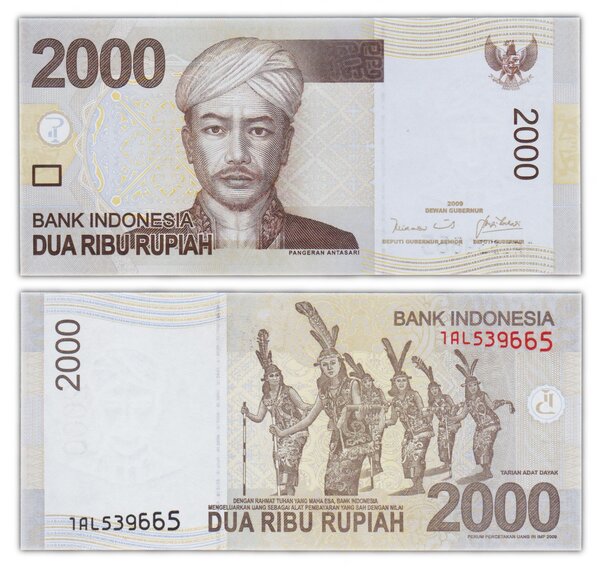 Billet de Collection 2000 rupiah 2009 Indonesie - Neuf - P148