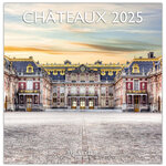 Grand Calendrier Mural 29x29 Cm - 2025 - Châteaux - Draeger paris