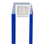 Boite De Classement À Pression Dos 60mm Polypropylène 7/10e Opaque - A4 - Bleu - X 10 - Exacompta
