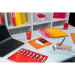 Chemise À Élastiques 3 Rabats Maxi Capacity Carte Lustrée Pelliculée 425gm2 Iderama A4 - Jaune - X 25 - Exacompta