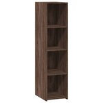 vidaXL Buffet chêne marron 30x41x124 cm bois d'ingénierie