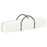 vidaXL Tente de réception pliable Blanc 3x6 m