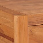 vidaXL Meuble TV 100x40x45 cm Bois de teck