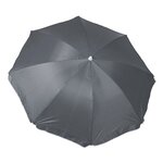 Bo-Camp Parasol Beach 160 cm Gris