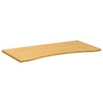 vidaXL Dessus de bureau 110x55x2 5 cm bambou