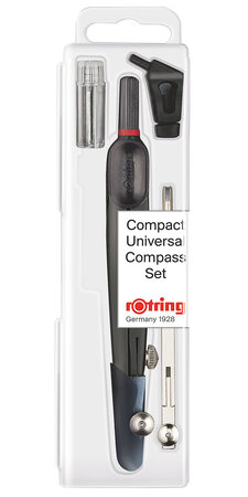 Rotring compact  compas universel avec bras de rallonge  diam. Max. 480 mm