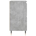 vidaXL Buffets 3 Pièces gris béton bois d'ingénierie
