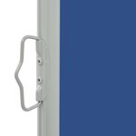 vidaXL Auvent latéral rétractable de patio 60x300 cm Bleu