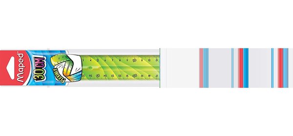 Règle plate Twist'n Flex DECOR Incassable 30 cm Coloris Aléatoire MAPED