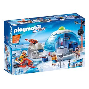 PLAYMOBIL 9055 - Sport et Action - Quartier général des explorateurs polaires