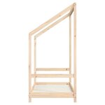 vidaXL Cadre de lit pour enfant 70x140 cm bois de pin massif