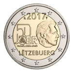 2 euros commémorative Luxembourg 2017 - Service militaire volontaire.