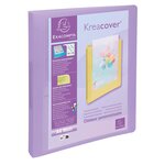 Classeur 2 Anneaux 30mm Polypropylène Kreacover Pastel - A4 - Couleurs Assorties - X 15 - Exacompta