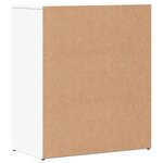 vidaXL Buffet blanc 60x31x70 cm bois d'ingénierie