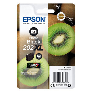 Epson kiwi noir photo 202xl