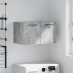 vidaXL Armoire murale Gris béton 60x36 5x35 cm Bois d'ingénierie