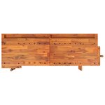 vidaXL Établi avec tiroirs et étaux 192x62x83 cm Bois massif d'acacia