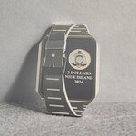 Pièce de monnaie en Argent 2 Dollars g 62.2 (2 oz) Millésime 2024 TechStalgic DATABANK WATCH